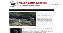 Desktop Screenshot of franklincattlegenetics.com